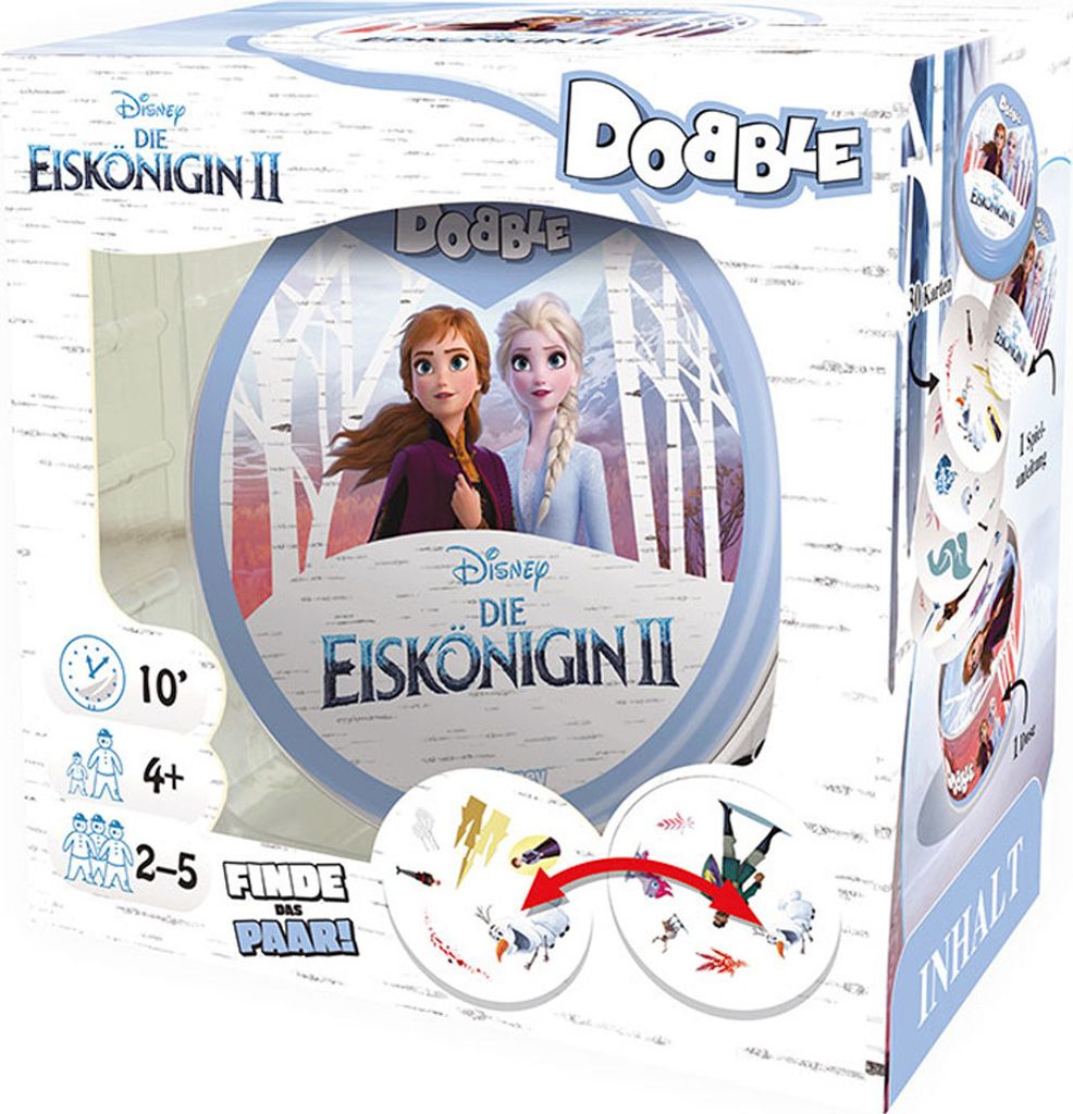 Asmodee Dobble Disney Frozen II - Kartenspiel - Produktbild 