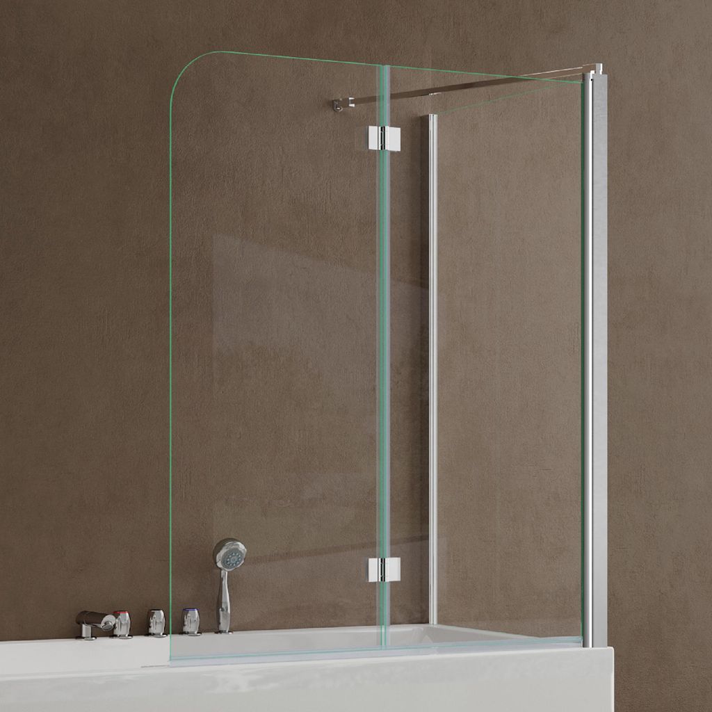 doporro Paroi de Baignoire 70x120x140cm Pare Baignoire Fixe Image du produit 