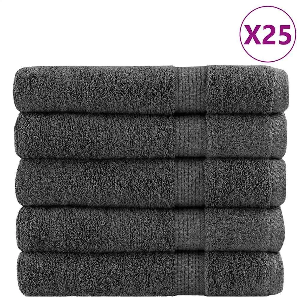 Drap de Bain XXL Anthracite 600g/m² SOLUND Premium - Pack de 50 Unités