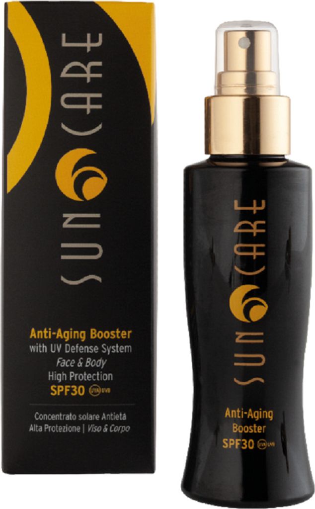 BLAUER BAUERNHOF | Anti Aging Booster SPF 30 ml 100 Anti-Aging Sonnenkonzentrat für Gesicht und Körper Hochschutzspray Hinterlässt keine Rückst...