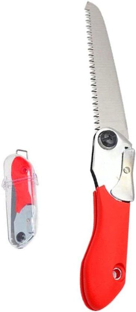 Kompakte, faltschlagbare Holzschneidmesser, für Camping und Garten, geeignet für Holz und PVC, 130 mm