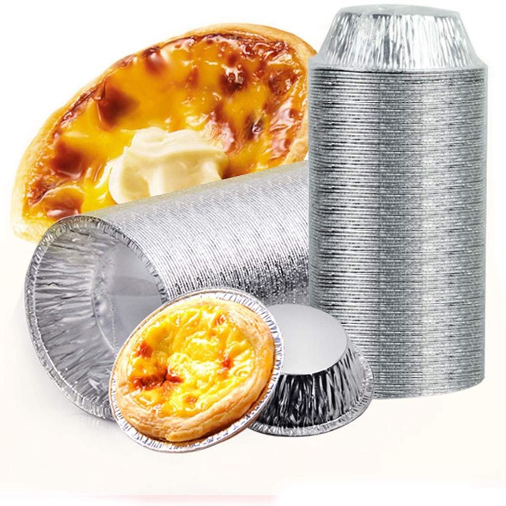 100 kusů jednorázových formiček na palačinky z hliníkové Obrázek produktu 