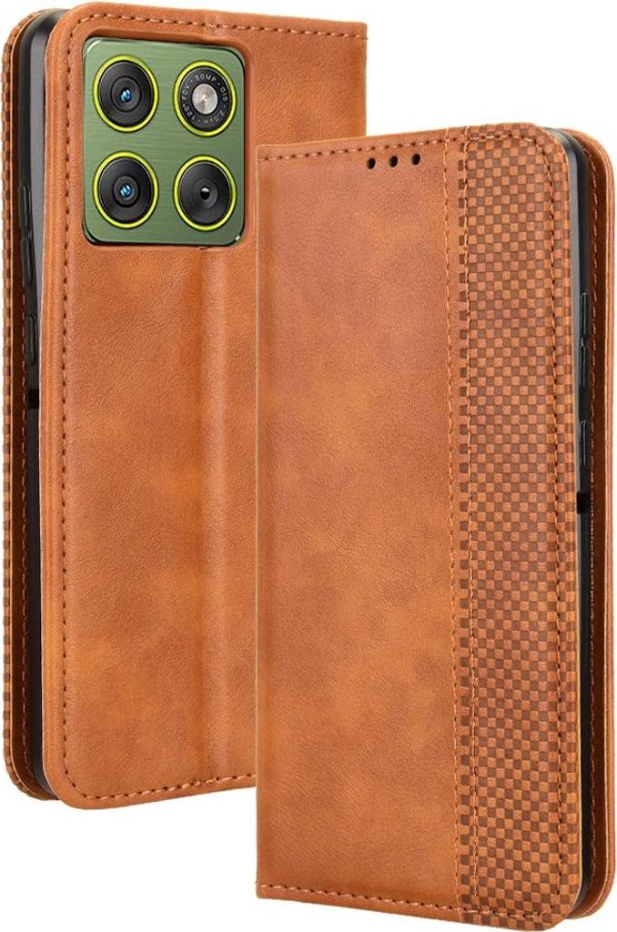 Motorola Edge 70 Hülle - Coverup Vintage Style Klapphülle - Produktbild 