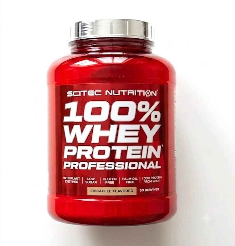 Scitec Nutrition 100% Whey Professional 1816g Eiskaffee Produktbild 