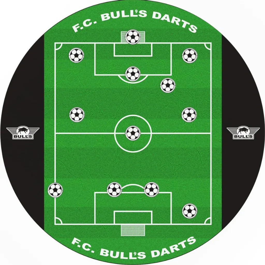 Cible de fléchettes géante foot Bulls pour animations extérieures