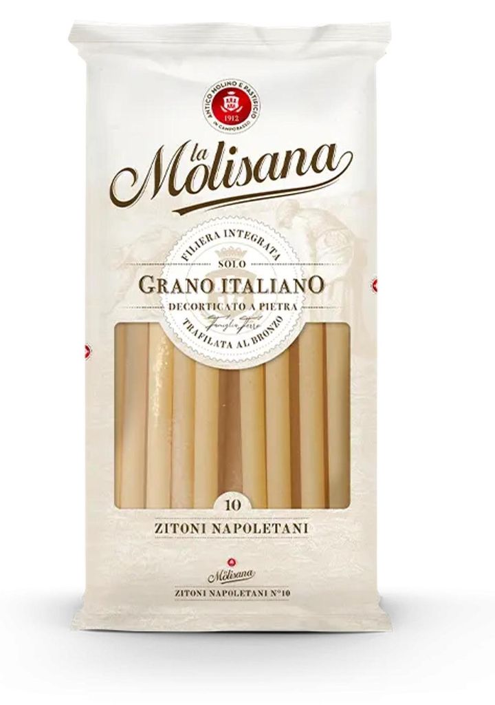 Pâtes Zitoni Napoletani n°10, 500 g - La Molisana Image du produit 