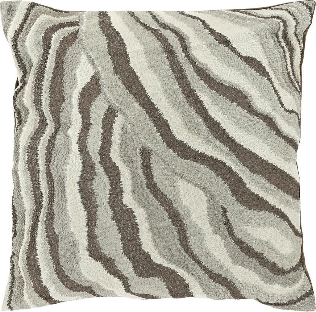 Unique Living - Ezra 45x45cm Dekokissen - Chateau Grey
