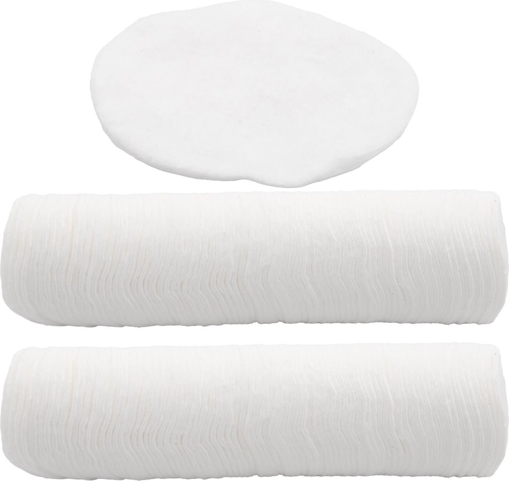 160x Wattepads Kosmetikpads Baumwolle Entfernung Pflege Produktbild 
