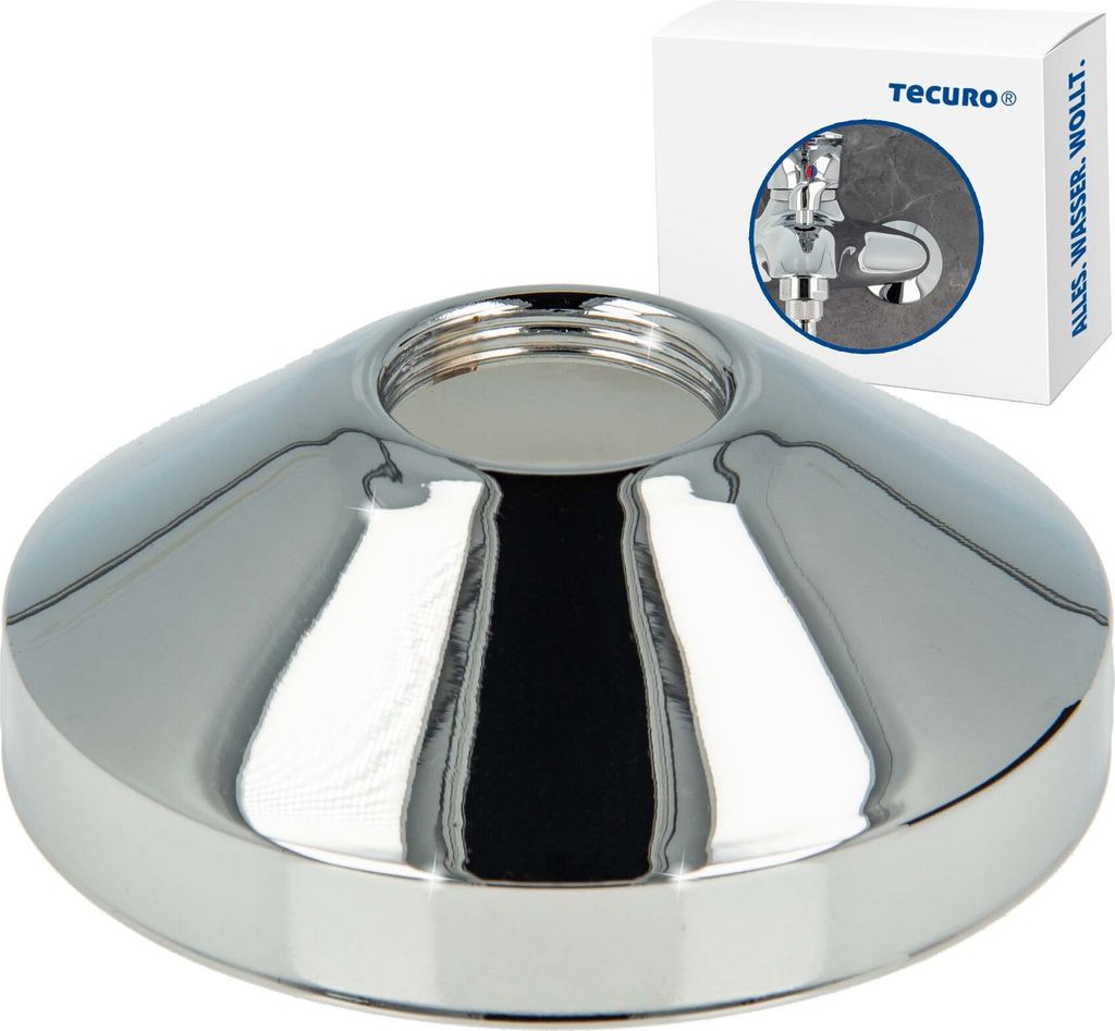 tecuro Gewinderosette, konische Bauform 3/4 Zoll x Ø 85 mm Produktbild 