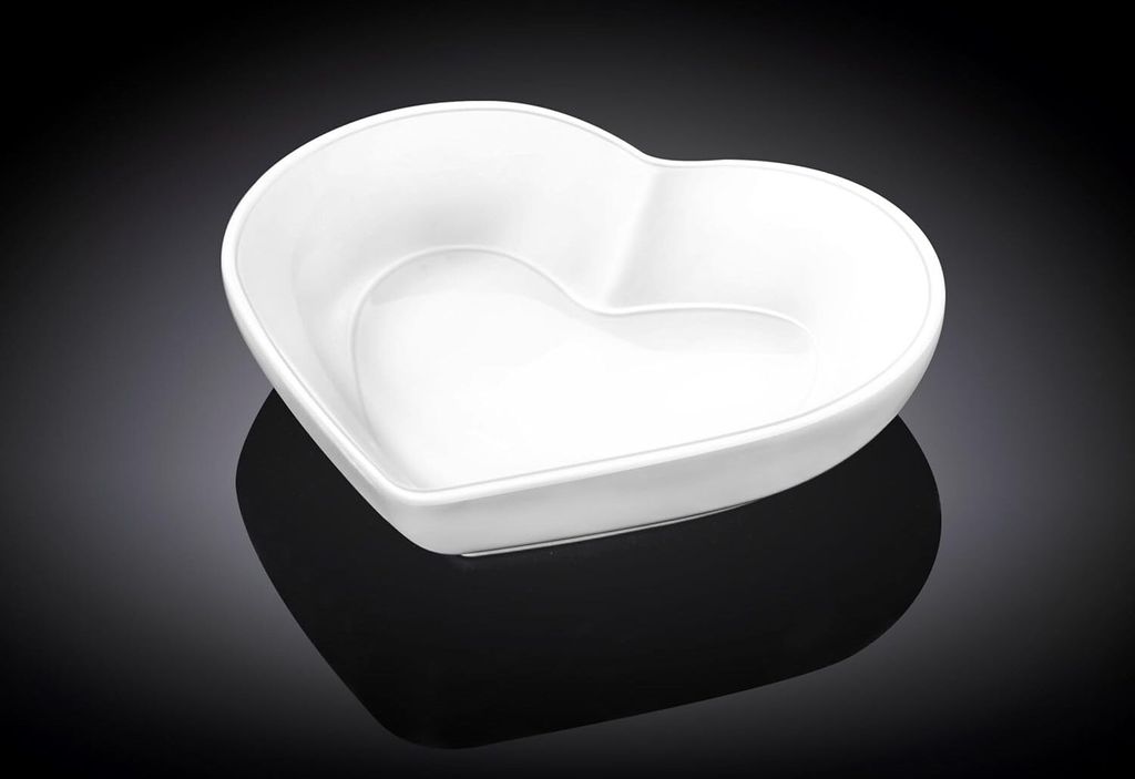 Coupe Wilmax 8 x 7 cm en porcelaine, blanche WL-992717/A Image du produit 
