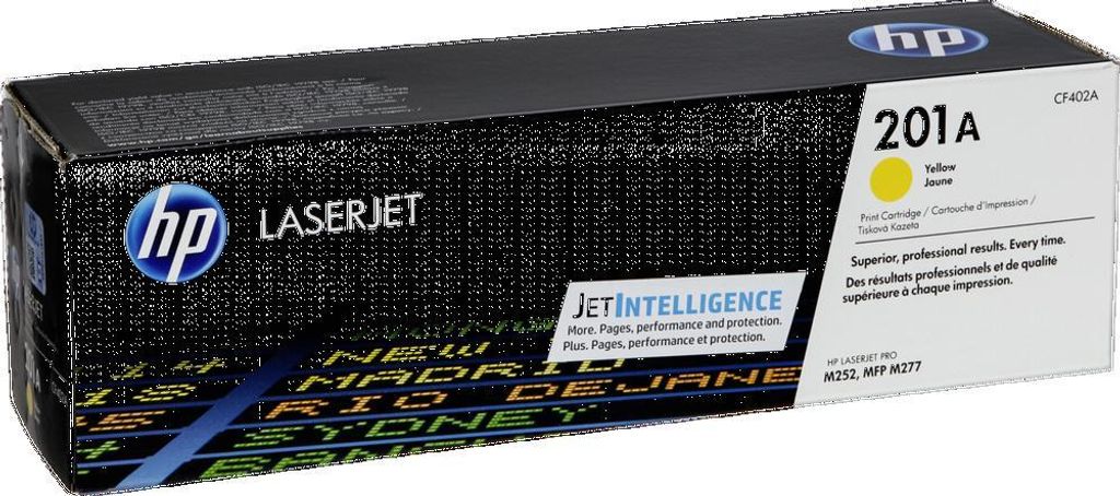 HP 201A toner jaune (CF402A) Image du produit 
