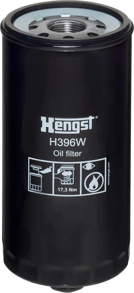 Filtre à huile à visser HENGST H396W cartouche de rechange auto