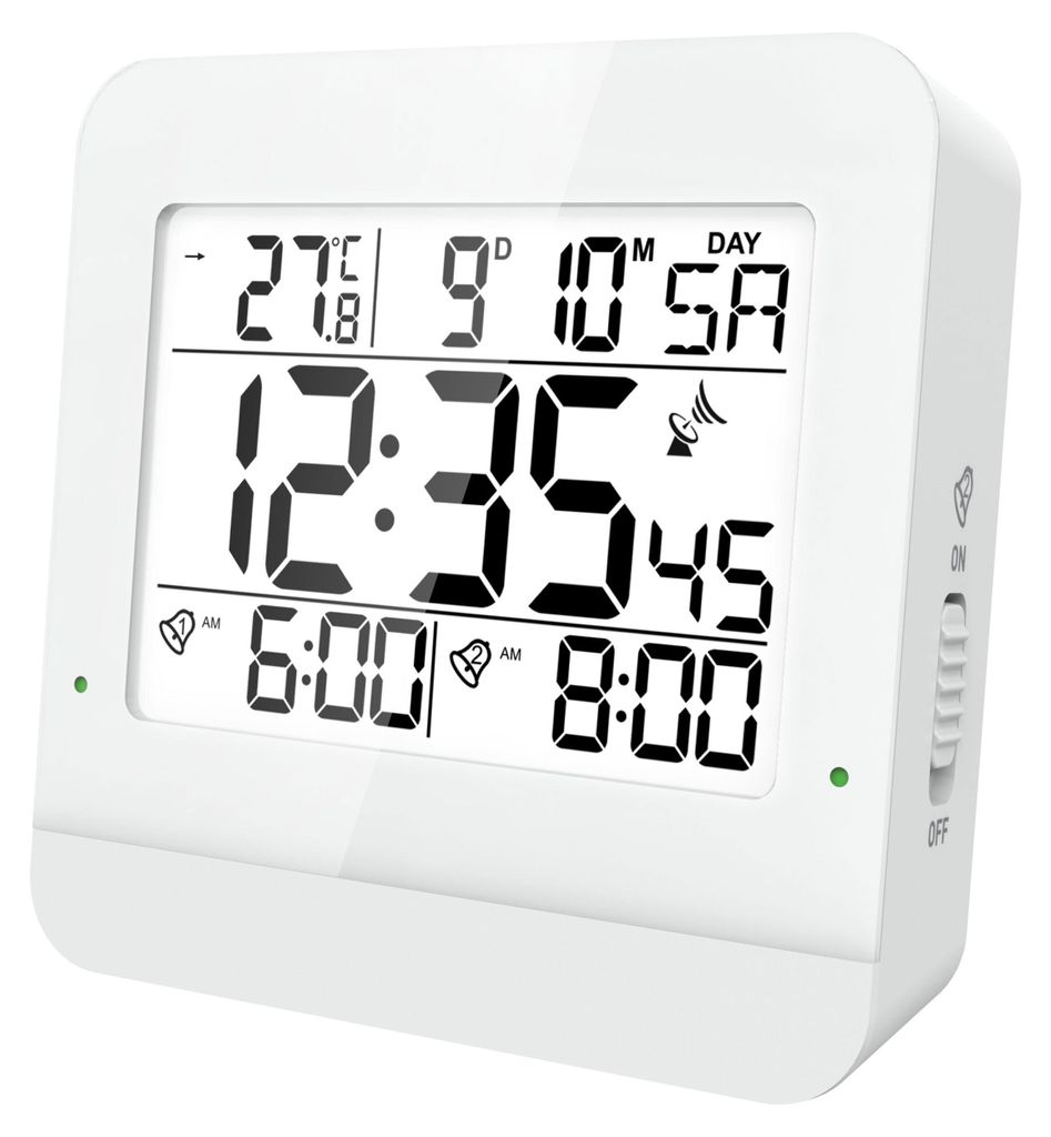 Funkwecker mit Temperaturnazeige Produktbild 