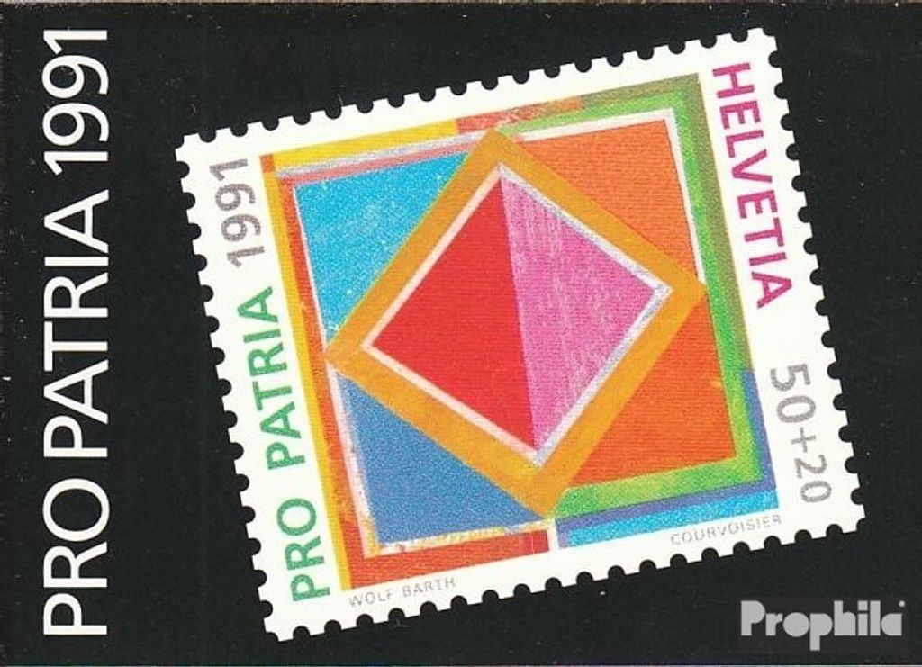 Briefmarken Schweiz 1991 Mi MH90 (kompl.Ausg.) gestempelt Pro Patria