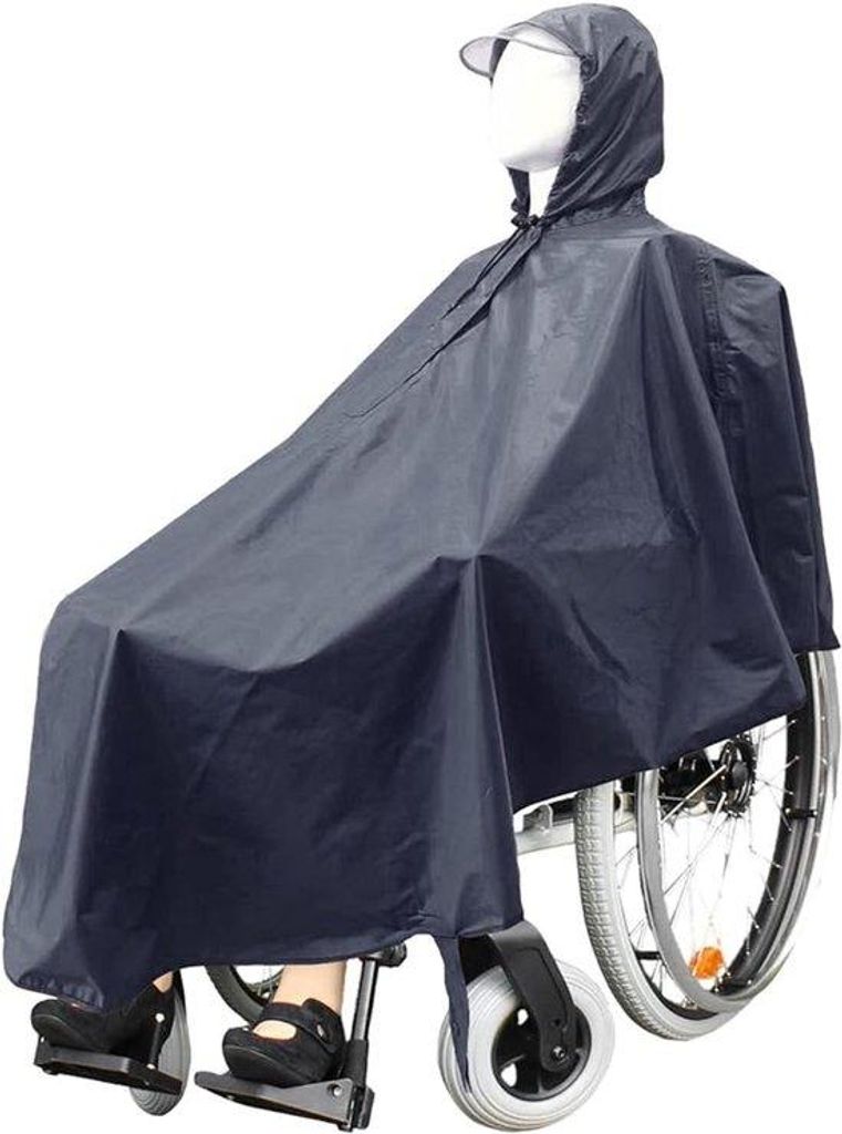Cappotto impermeabile per sedia a rotelle o deambulatore - Immagine del prodotto 