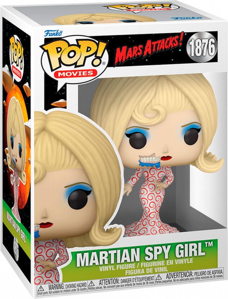 Figurka winylowa "Mars Attacks!" - "Spy Girl", 9 cm Zdjęcie produktu 