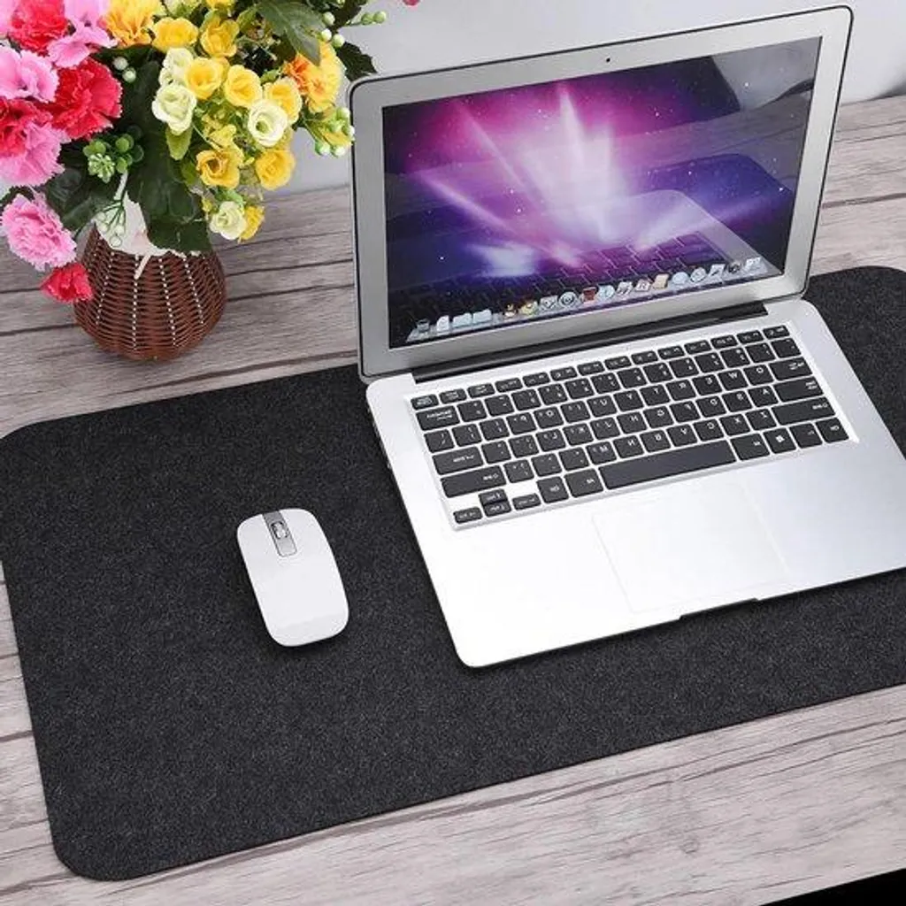 Sous-main de bureau thermique et tapis de souris XL antistatique 68cm