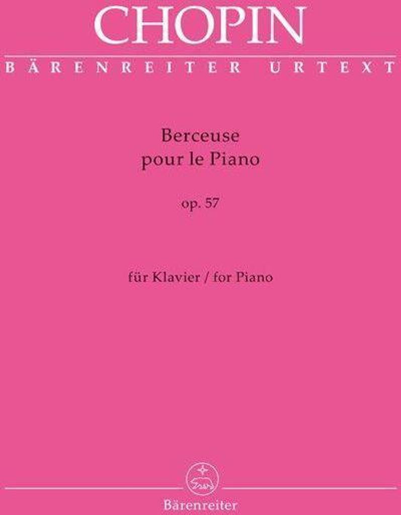 Chopin, F: Berceuse für Klavier op. 57