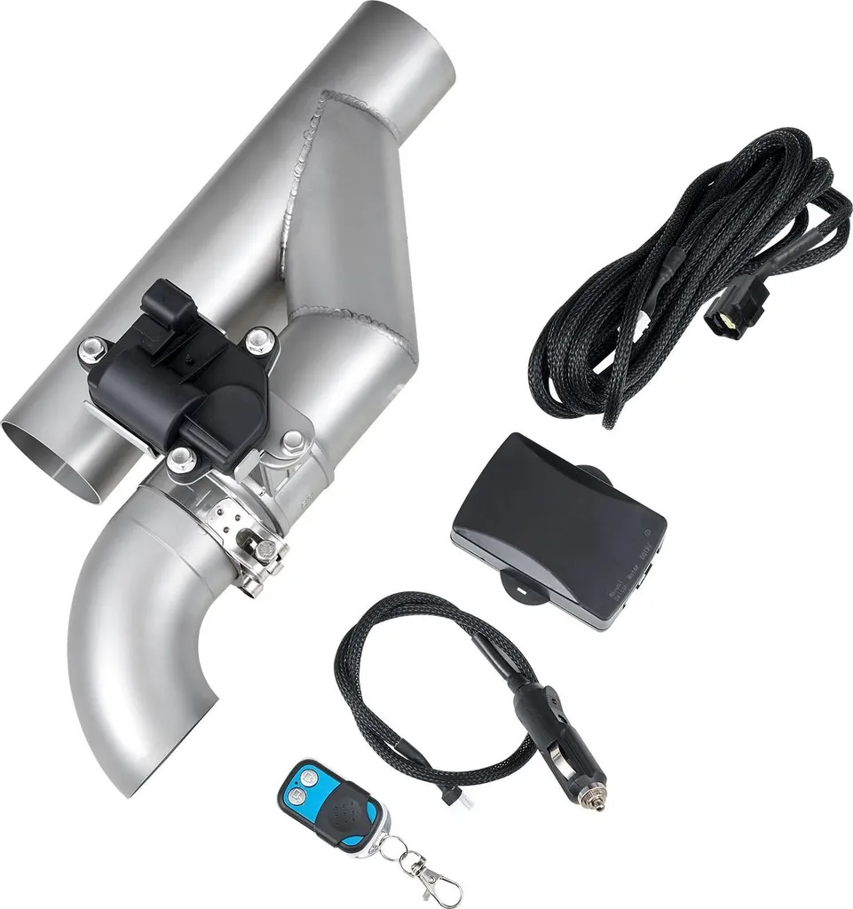 Système d'échappement réglable 63mm en inox : passez du silence au sport
