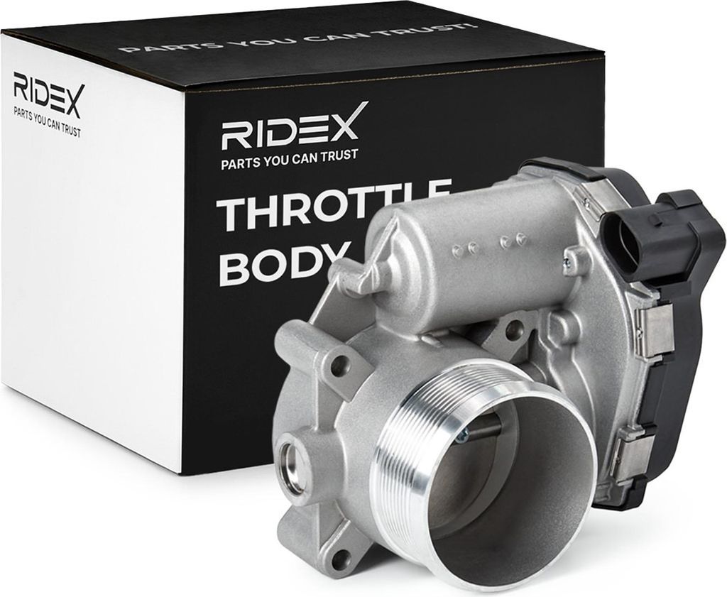 RIDEX 158T0018 Drosselklappe für VW Golf VII Schrägheck (5G1, BQ1, BE1, BE2) GOLF VI (5K1) Golf V Schrägheck (1K1) Polo Schrägheck (6R1, 6C1) T...