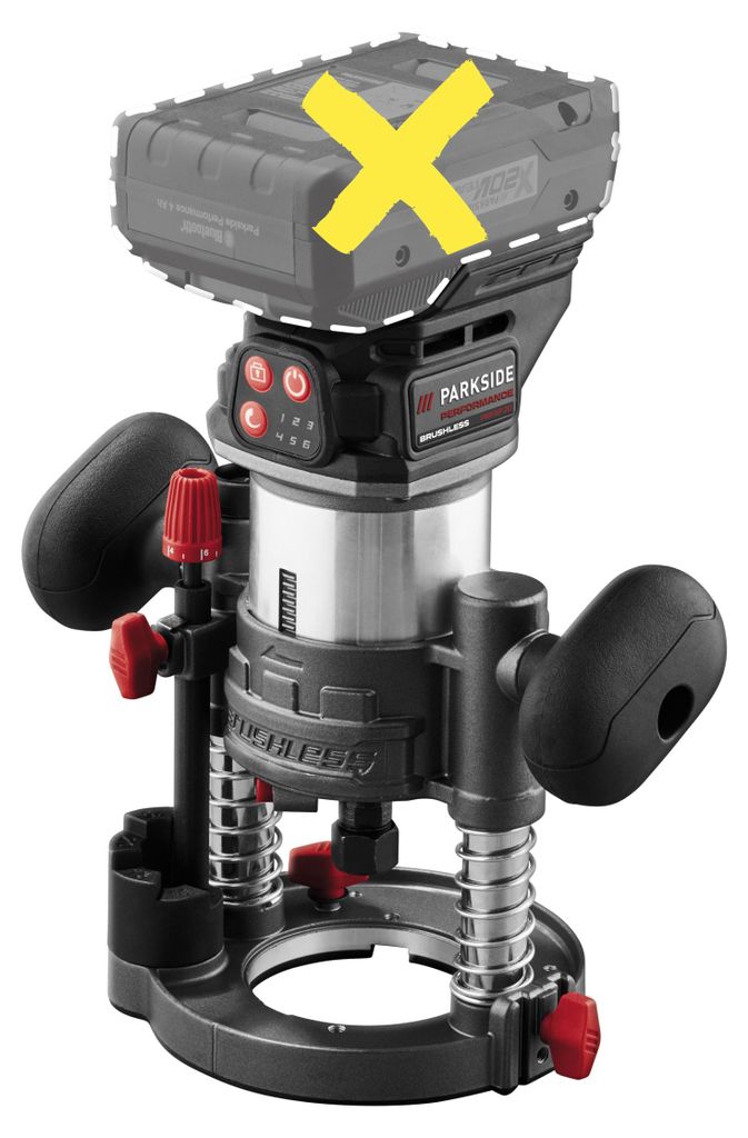 PARKSIDE PERFORMANCE® 20 V Akku-Multifunktionsfräse »PMFAP Produktbild 