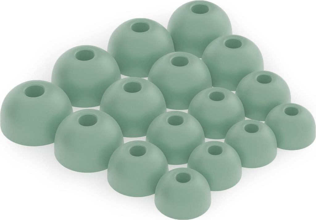 16 x Silikon Ohrstöpsel Ohrhörer Gummi Tipps Für Sony LinkBuds Fit Kopfhörer Ohrhörer in Grün