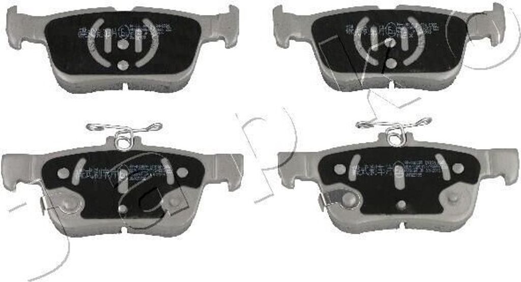 JAPKO Bremsbeläge Satz Hinten Bremsklötze für FORD Mondeo V Kombi (CF) 510300