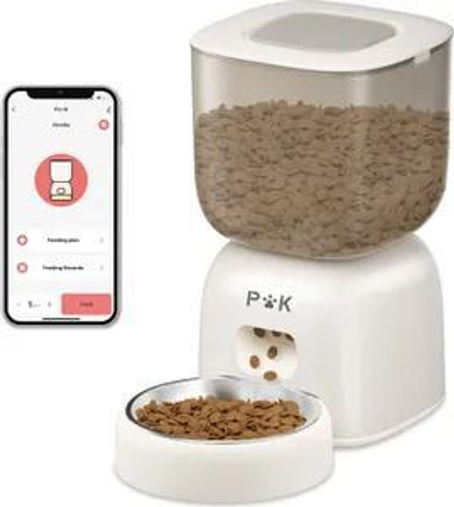 Automatischer Futterautomat, Futterautomat für Hunde, 3L Produktbild 