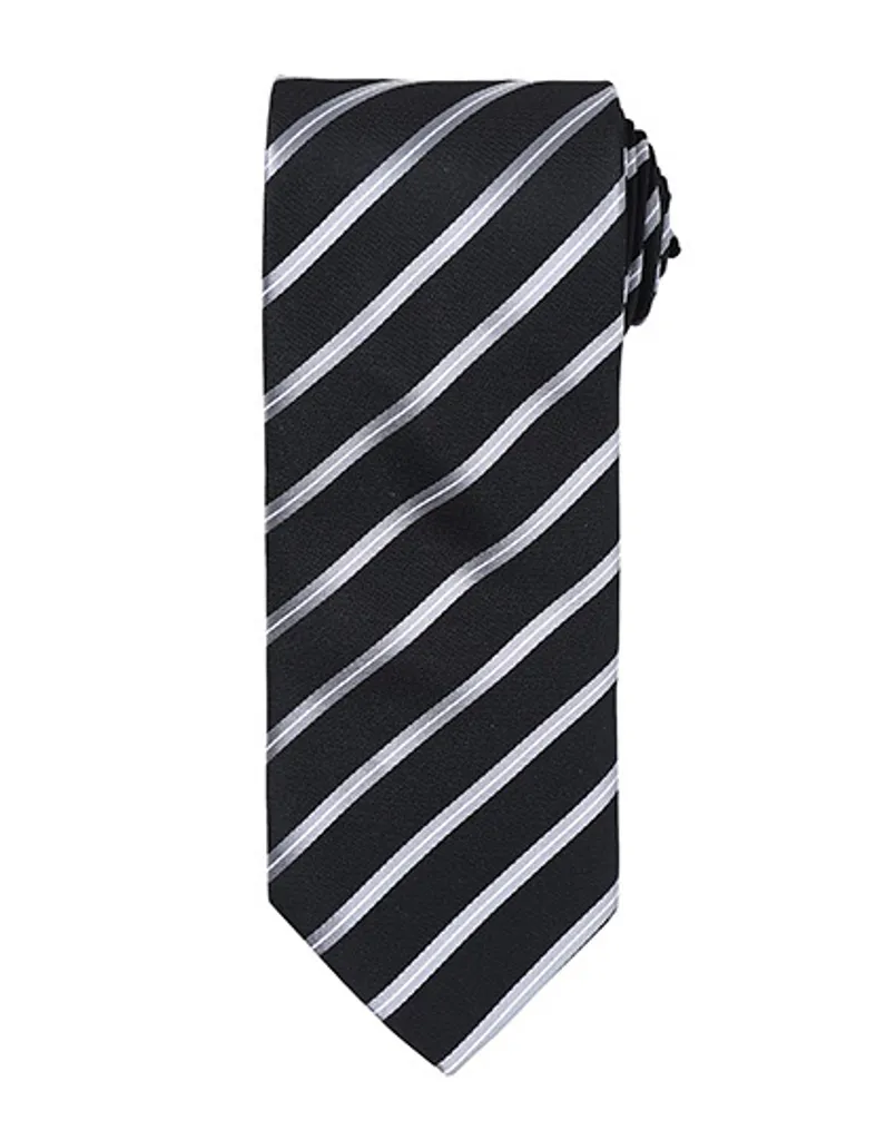 Cravatta Sociale PR784 Premier - Nero/Oro per Società Sportive - 2