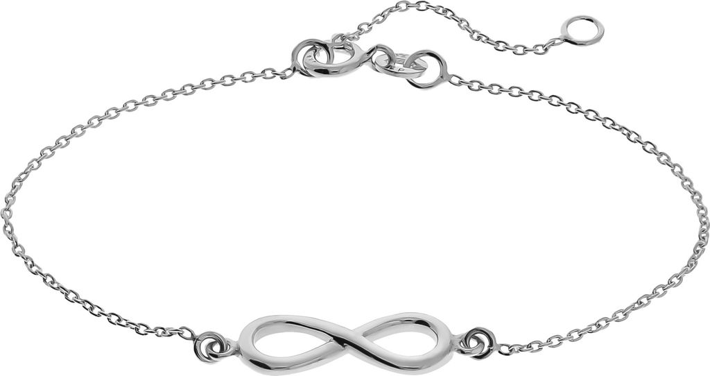 V Armband 925/- Sterling Silber 16+3cm weiß 299260077
