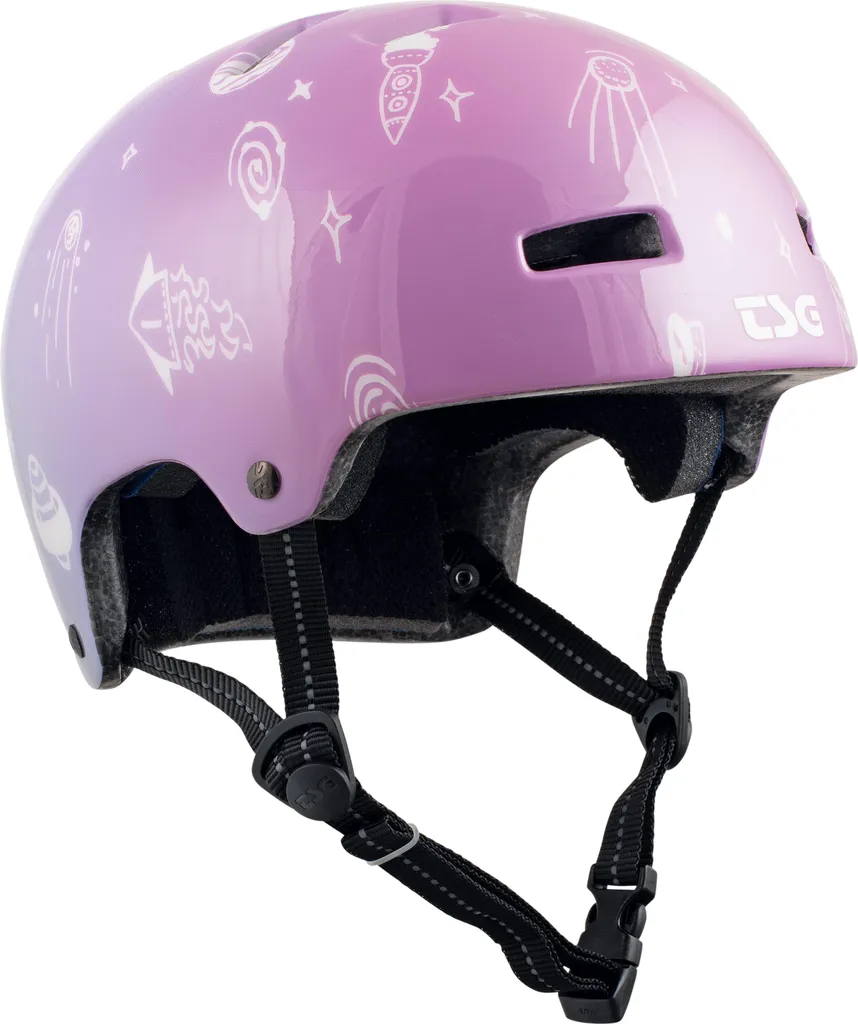 Casque de Skate Enfant Nipper Maxi Solid TSG Planet S-G Ultra Léger