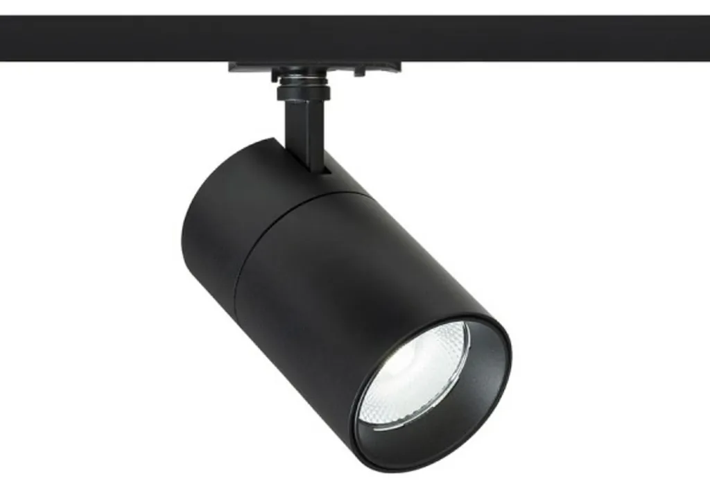 Spot LED sur Rail Noir 30W WISH 30 Orientable Intensité Variable 230V