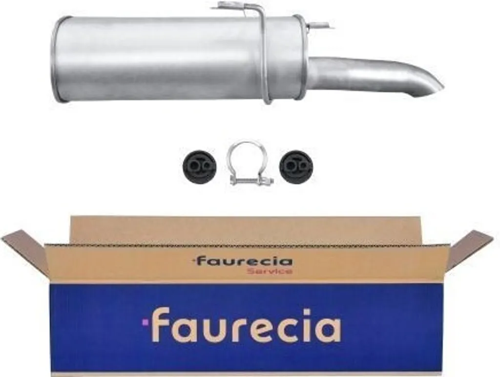 Silencieux Échappement 406 Anti-Bruit et Corrosion HELLA - Remplacer 1726AN
