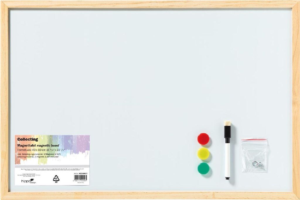 Magnetická tabule Walther 40x60 cm s perem a magnety Obrázek produktu 