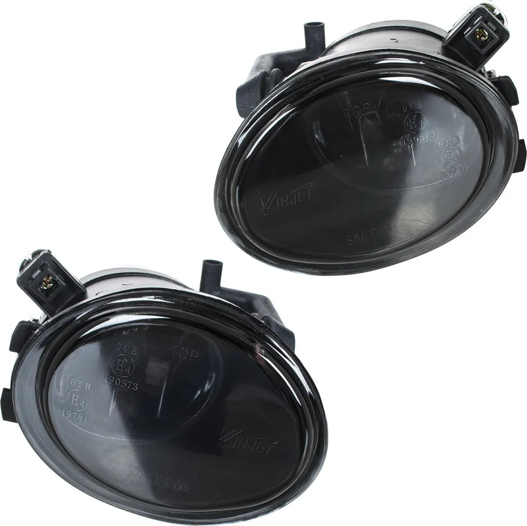 Feux antibrouillard NSW NOIR look sport pour BMW E39 Pack M et E46