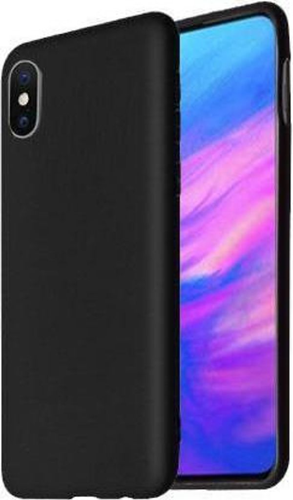 HDD Soft Matt Slim Silikon-Hülle für (J415) Samsung Galaxy J4+ Plus 2018 schwarz