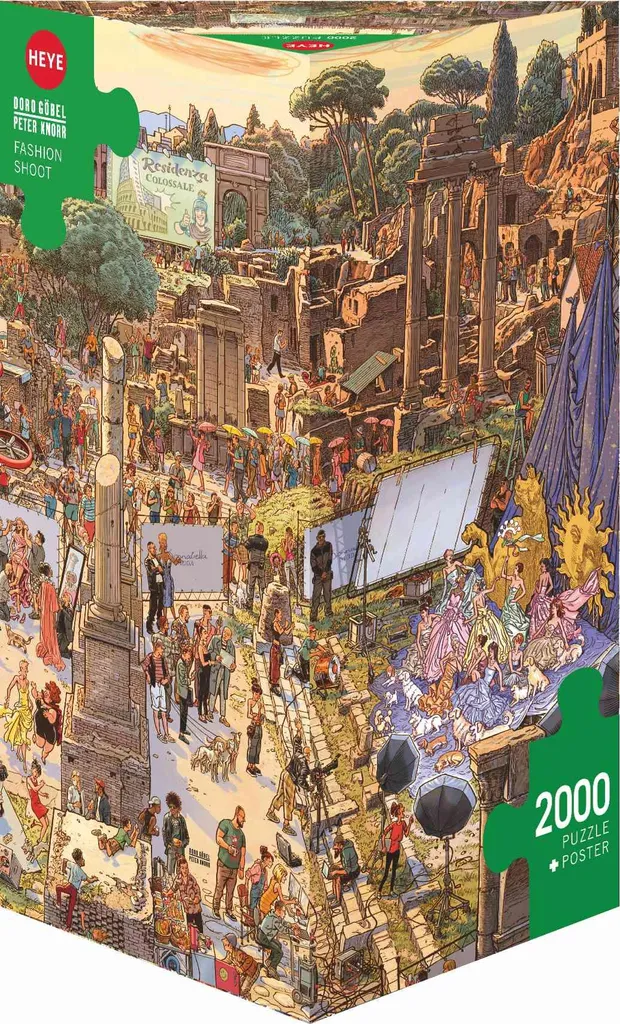 Puzzle 2000 pièces HEYE Photo Shoot : Un défi créatif pour passionnés