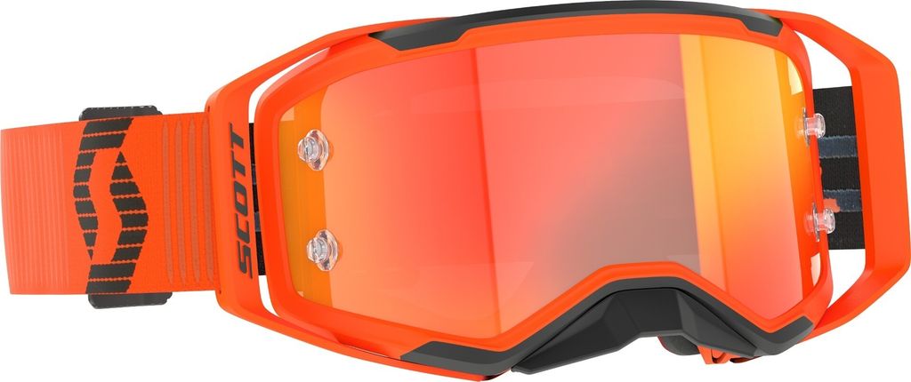 Scott Motocross Brille Prospect 2.0 , Orange Schwarz