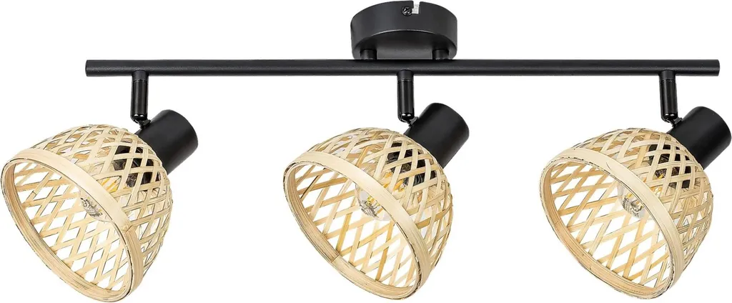Lampada Boho Chic Rattan Rabalux 3135 - Design per Interni Moderni