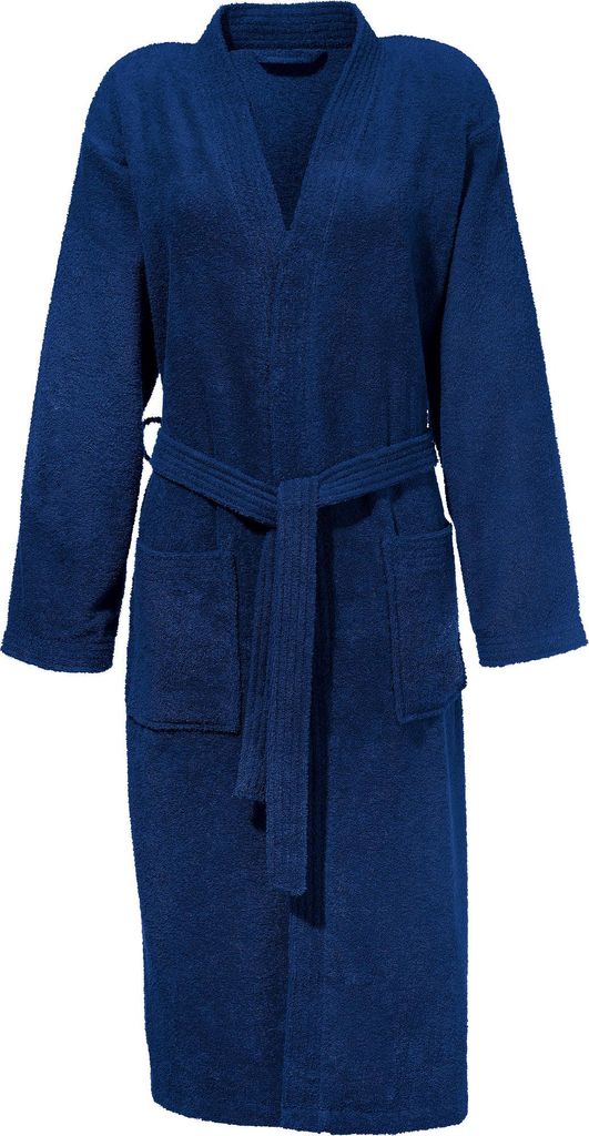 REDBEST Uni-Bademantel Chicago" dunkelblau XL"