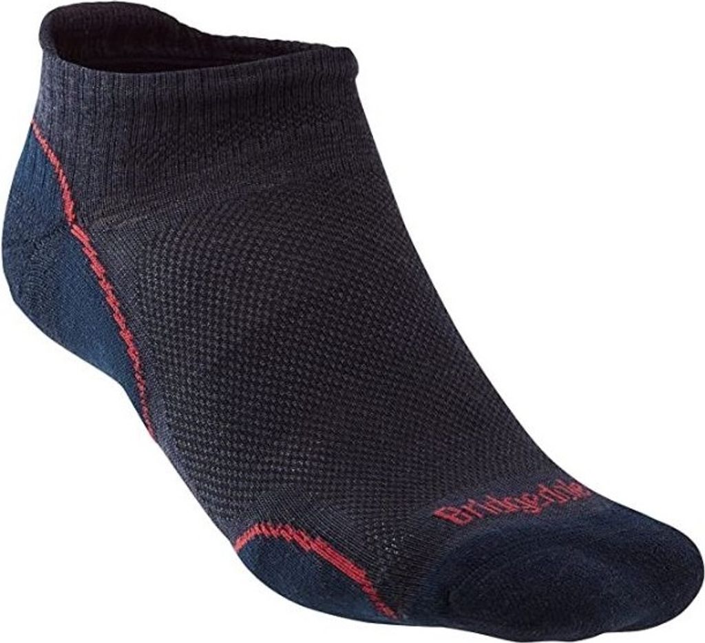 Bridgedale Hike UltraLight T2 Merino Performance Low Farbe: navy/red / Größe: XL
