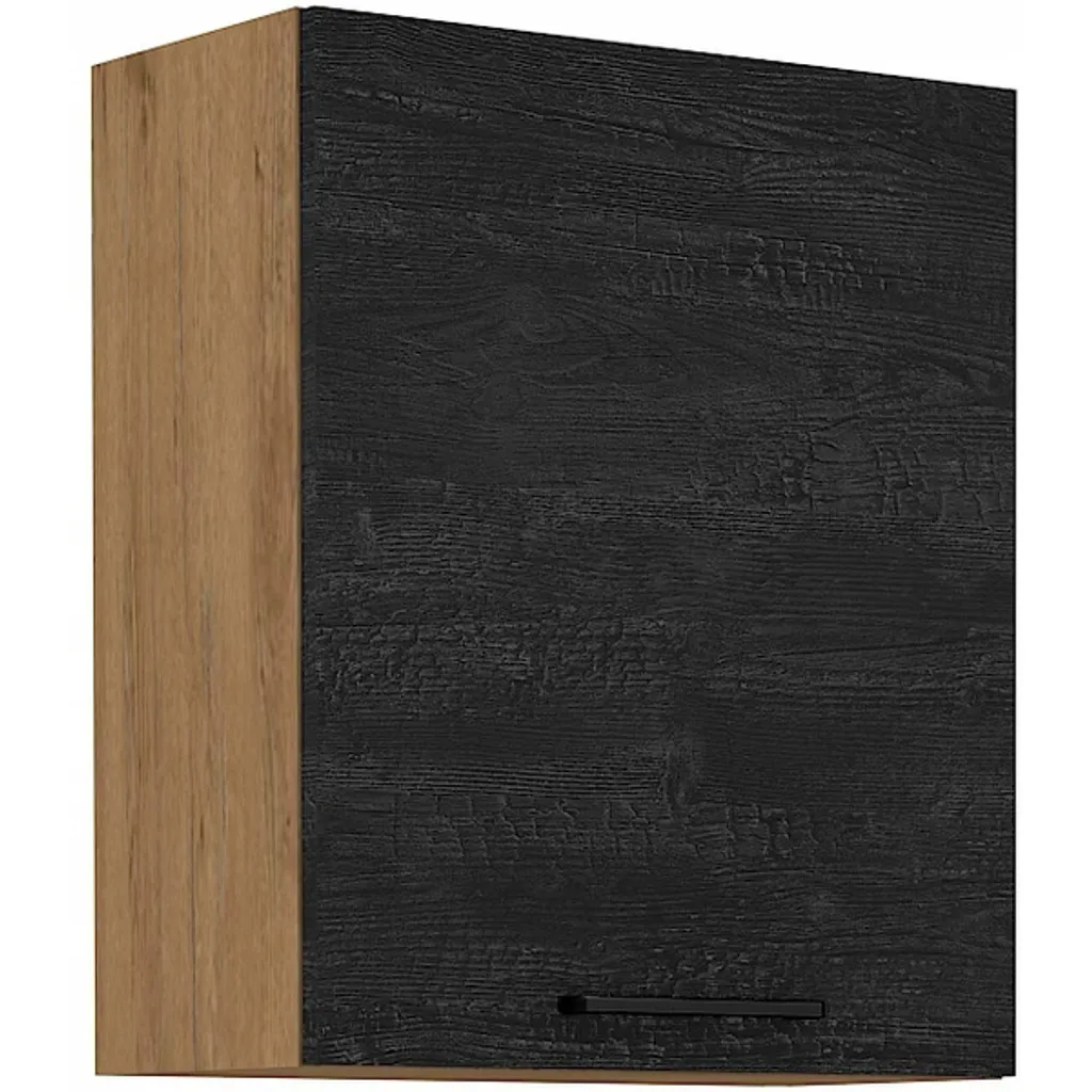 Armadietto VANYA 60 cm: Calore Rovere Lancelot e Dark Wood