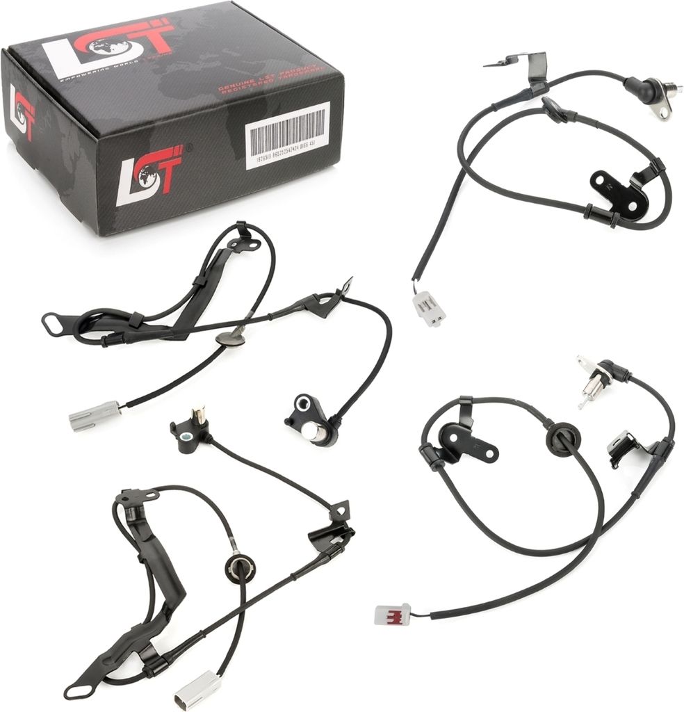 4x ABS Sensor Drehzahlregler Set vorne hinten links rechts für MAZDA 323 VI BJ