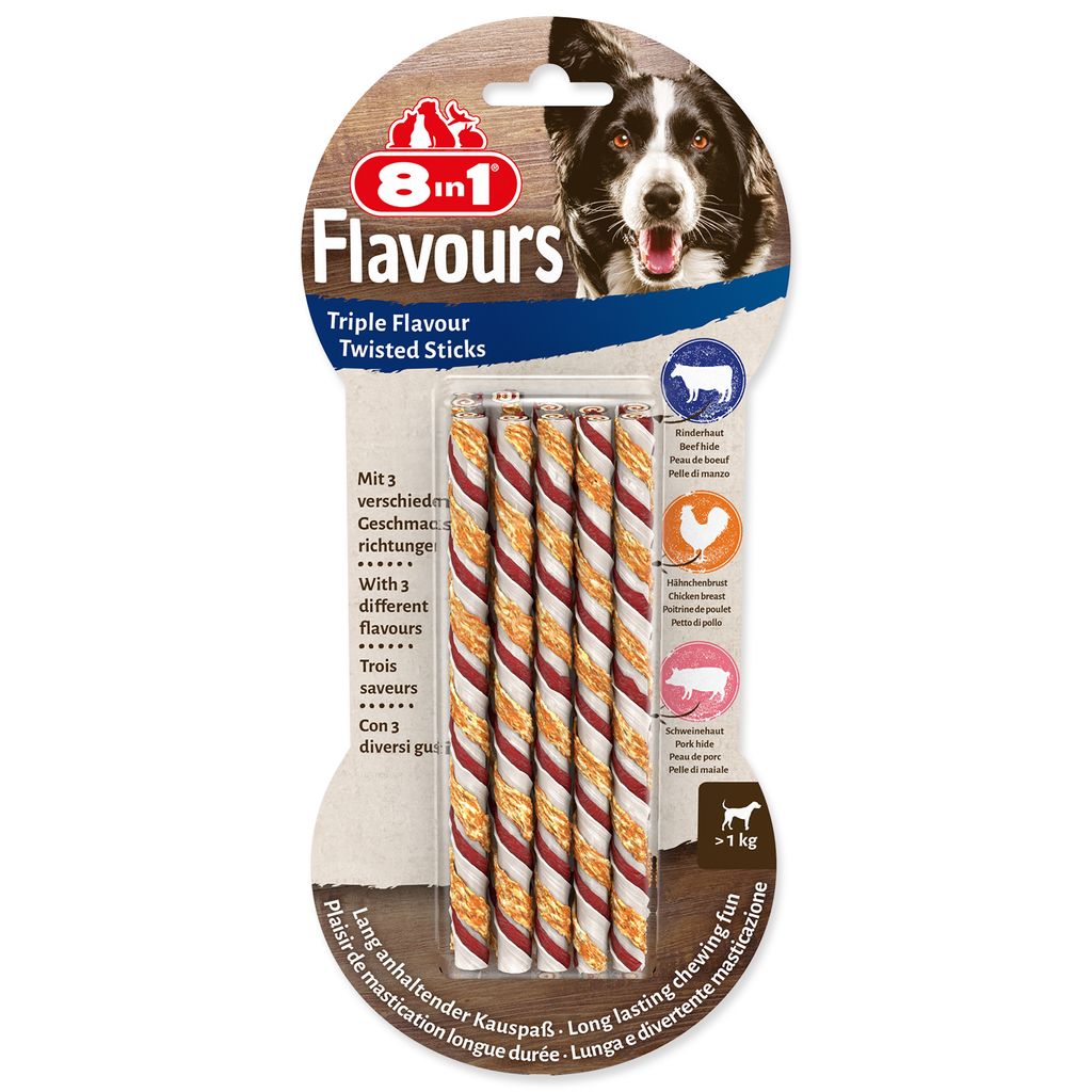 8in1 Triple Flavour Twists (10 St) Zdjęcie produktu 
