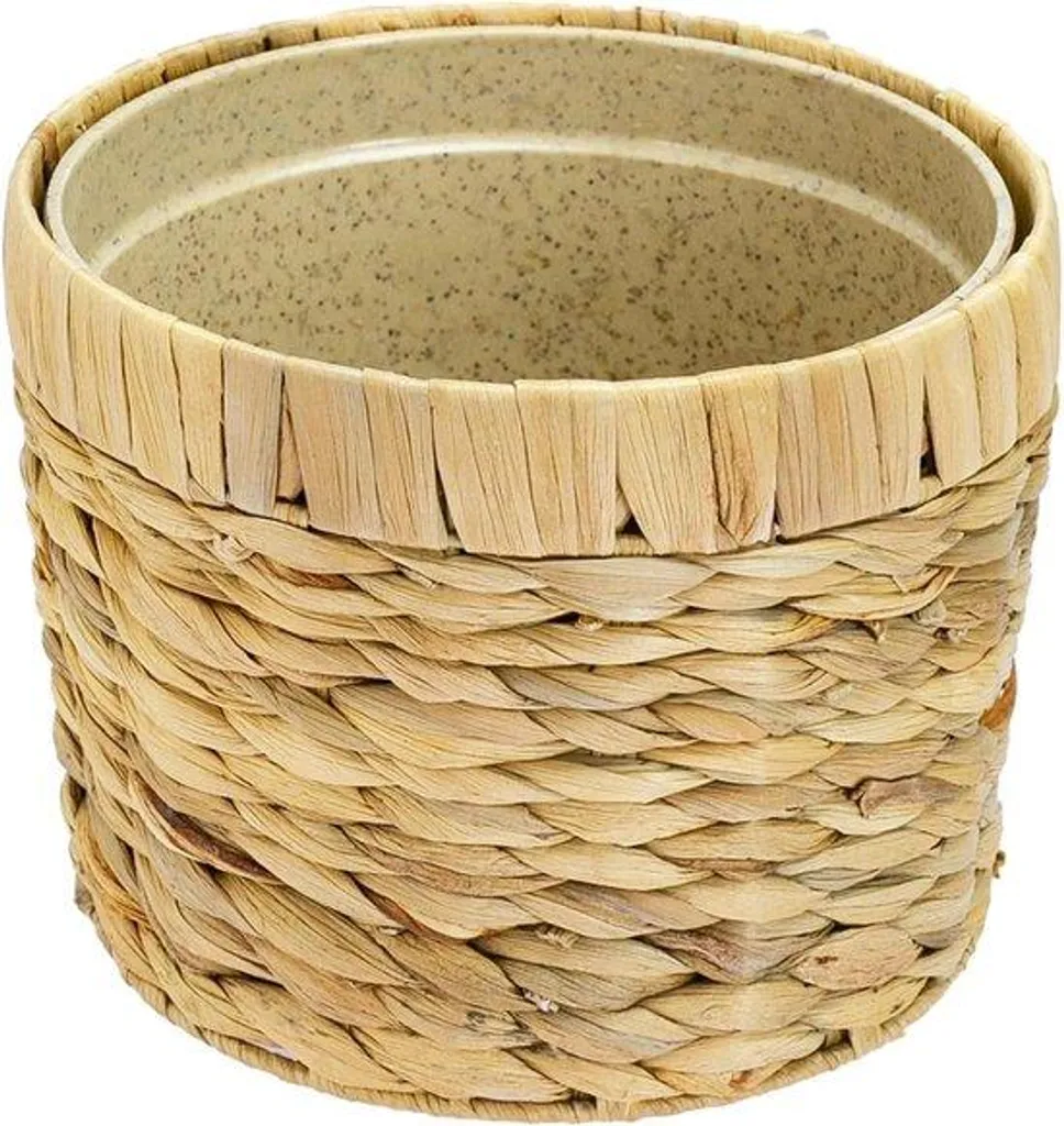 Panier à fleurs pour balcon et salon 19 cm - Ambiance bohème chic