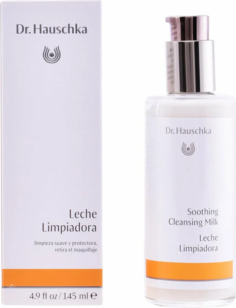 Lait démaquillant Hauschka 145ml fini les rougeurs et irritations visage