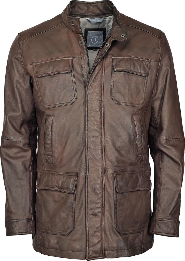 JCC Lederjacke 3102160 Herren antique brown 54