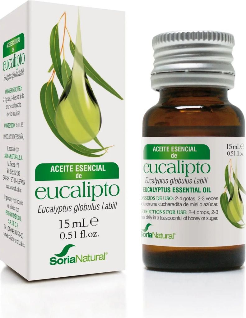 Soria Natural Ätherisches Öl 15 ml Eukalyptus Natürlich