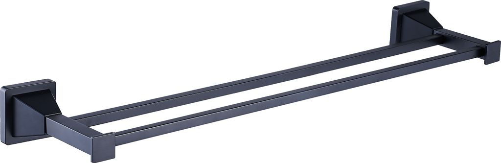 NEROLUX Doppel-Handtuchhalter