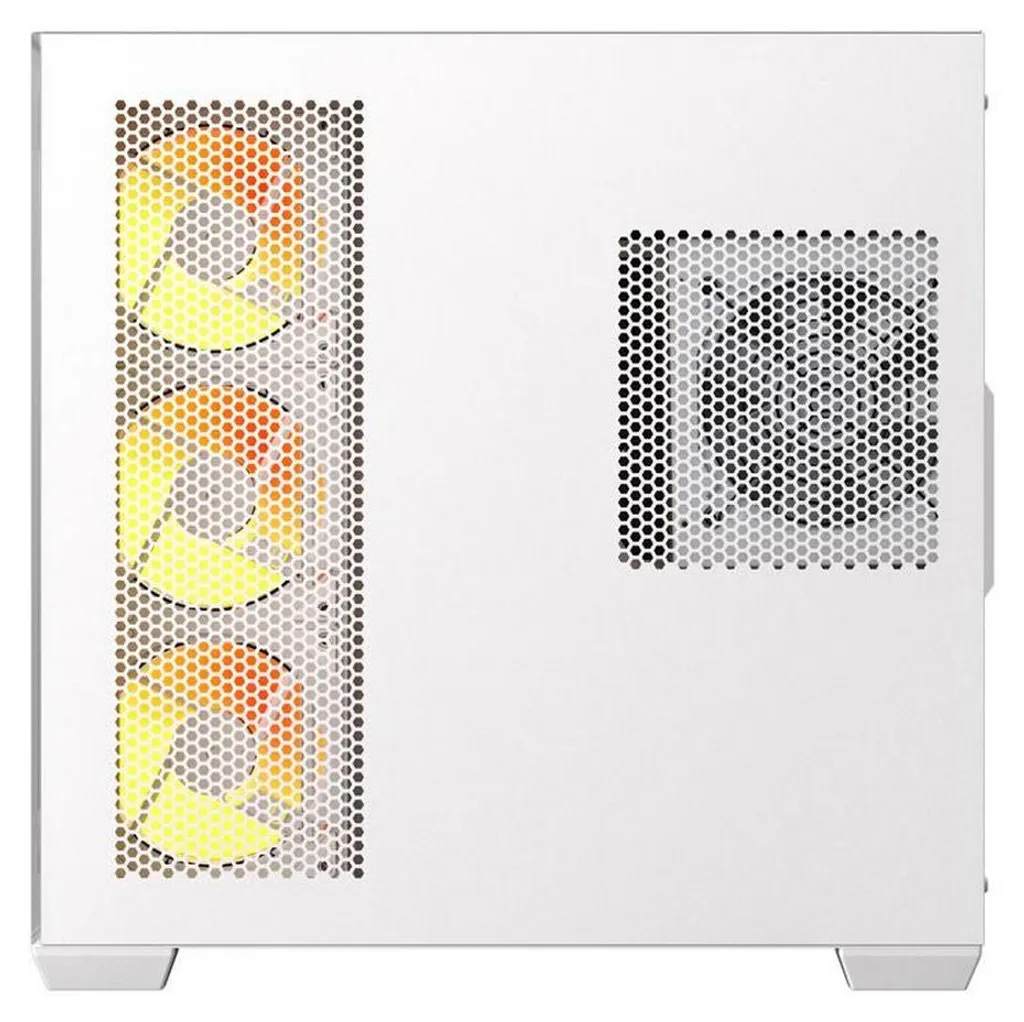 darkFlash C280 WHT Boîtier PC pour Configuration Gaming et Streaming ATX